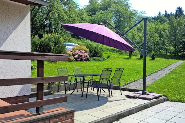 Foto van Vakantiehuis, Steinbach-Hallenberg - Vakantiehuis in Steinbach-Hallenberg - TerraceBalcony