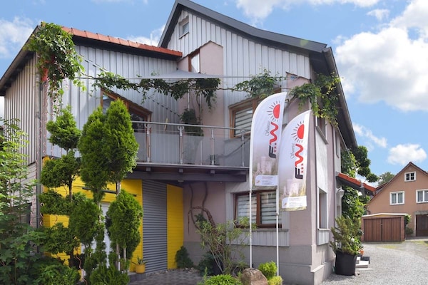 Foto van Appartement Steinbach bij skihal Oberhof - Vakantiehuis in Steinbach-Hallenberg - ExteriorSummer