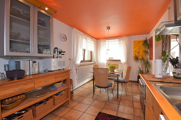 Foto van Appartement Steinbach bij skihal Oberhof - Vakantiehuis in Steinbach-Hallenberg - Kitchen