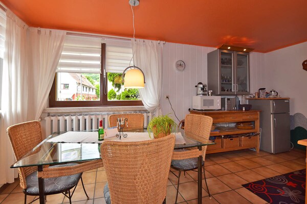Foto van Appartement Steinbach bij skihal Oberhof - Vakantiehuis in Steinbach-Hallenberg - DiningRoom