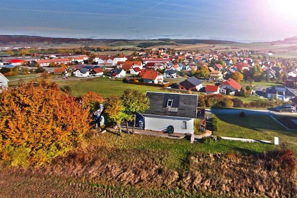 Foto van Vakantiehuis Rhönblick, Kaltensundheim - Vakantiehuis in Kaltensundheim - ExteriorSummer