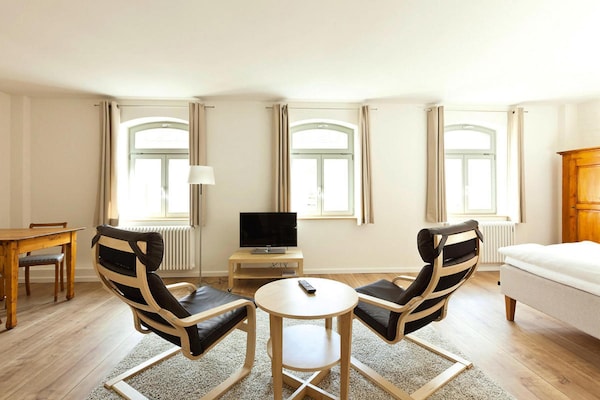 Foto van Appartementen in het Sudhaus in Schwerin - Vakantiehuis in Schwerin - LivingRoom