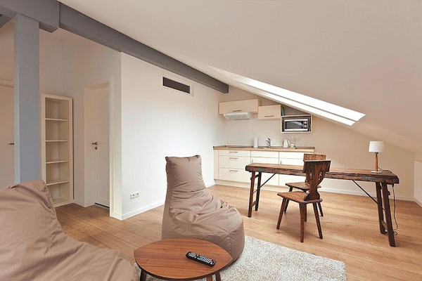 Foto van Appartementen in het Sudhaus in Schwerin - Vakantiehuis in Schwerin - LivingRoom