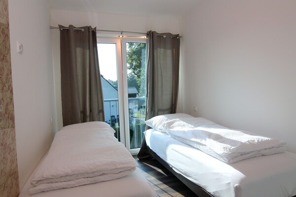 Foto van Chalet met buitensauna in Wendorf - Vakantiehuis in Wendorf - BedRoom