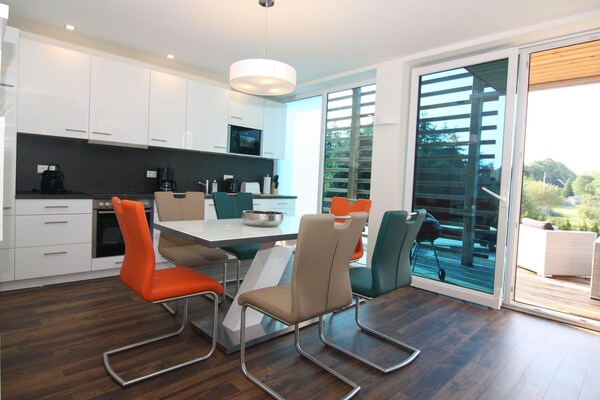 Foto van Chalet met buitensauna in Wendorf - Vakantiehuis in Wendorf - DiningRoom