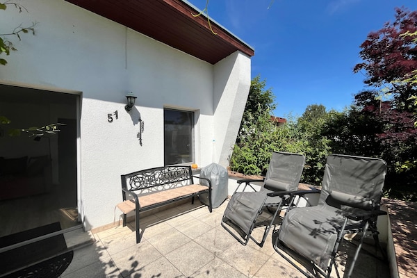 Foto van Bungalow Louise in Dobbertin - Vakantiehuis in Dobbertin - TerraceBalcony