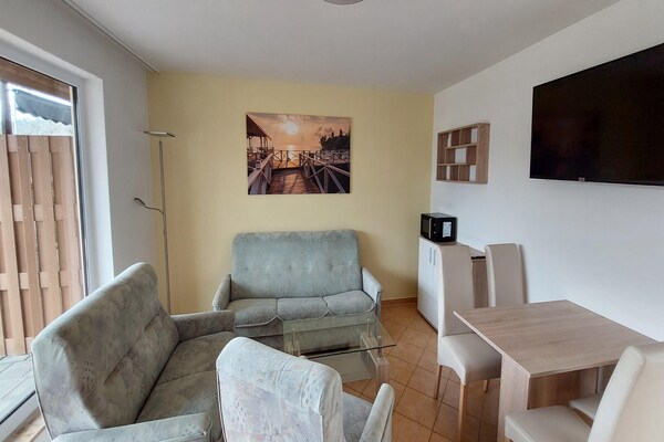 Foto van Rijtjeshuis aan de Groß Labenzer See, Klein Labenz - LivingRoom