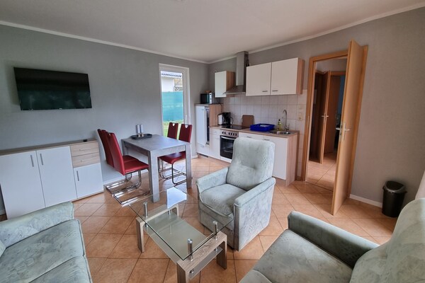 Foto van Rijtjeshuis aan de Groß Labenzer See, Klein Labenz - LivingRoom