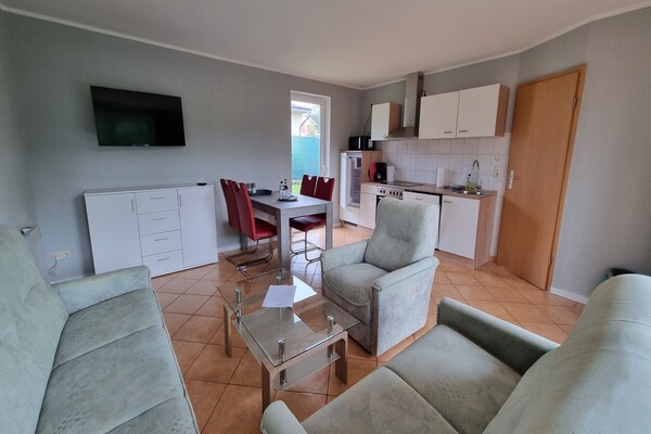 Foto van Rijtjeshuis aan de Groß Labenzer See, Klein Labenz - LivingRoom