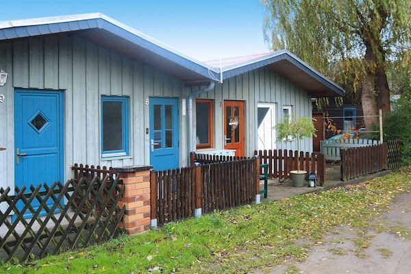 Foto van Boothuis in Mirow met overdekt terras - Vakantiehuis in Mirow - ExteriorSummer