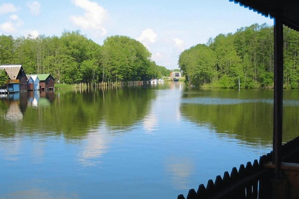 Foto van Boothuis in Mirow met overdekt terras - Vakantiehuis in Mirow - AreaSummer1KM