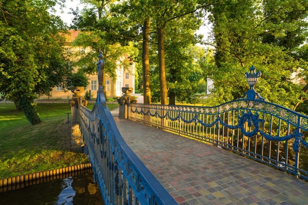 Foto van Boothuis in Mirow met overdekt terras - Vakantiehuis in Mirow - View