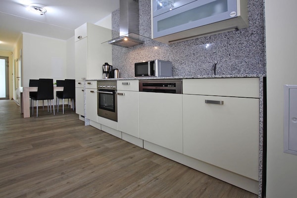 Foto van Rijtjeshuis Hafenflair aan de Plauer See, Plau am See - Kitchen