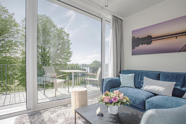 Foto van Appartementen in Maremuritz Yacht Harbour Resort - Vakantiehuis in Waren (Müritz) - LivingRoom