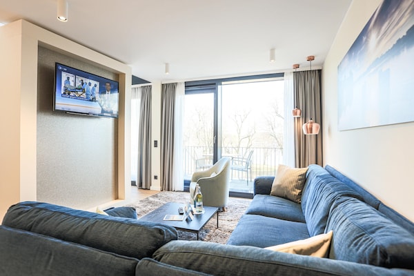 Foto van Appartementen in Maremuritz Yacht Harbour Resort - Vakantiehuis in Waren (Müritz) - LivingRoom