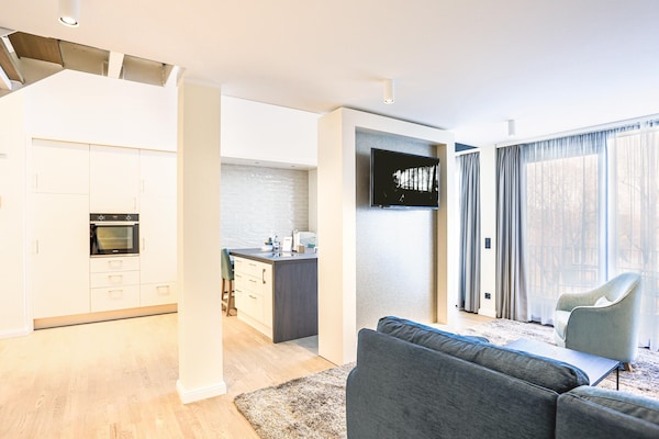 Foto van Appartementen in Maremuritz Yacht Harbour Resort - Vakantiehuis in Waren (Müritz) - LivingRoom