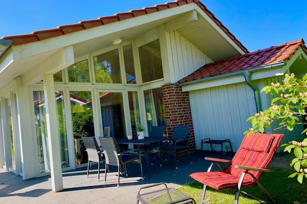 Foto van Vakantiehuis M�ritzzeit in Duitsland - Vakantiehuis in Röbel an der Müritz - TerraceBalcony