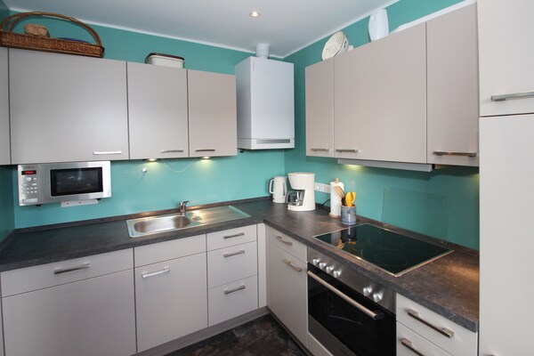 Foto van Bungalow in Berumbur, het strand van Norddeich - Vakantiehuis in Berumbur - Kitchen