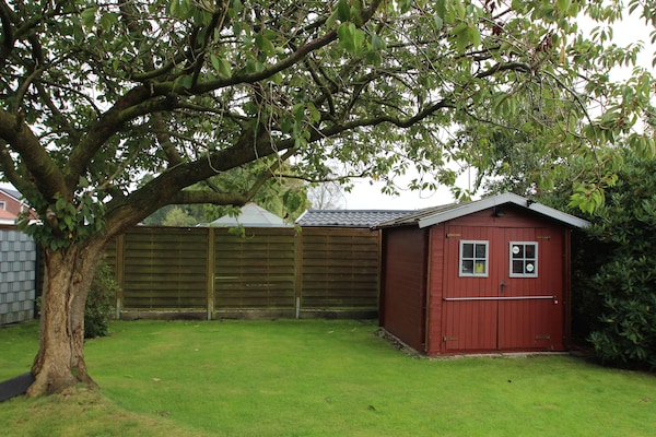 Foto van Bungalow in Berumbur, het strand van Norddeich - Vakantiehuis in Berumbur - GardenSummer
