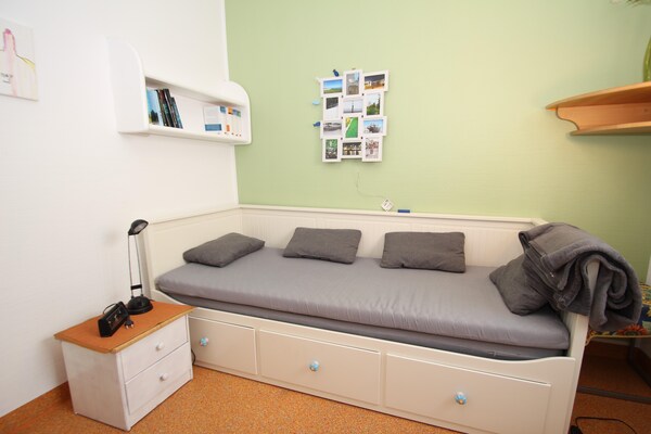 Foto van Bungalow in Berumbur, het strand van Norddeich - Vakantiehuis in Berumbur - BedRoom