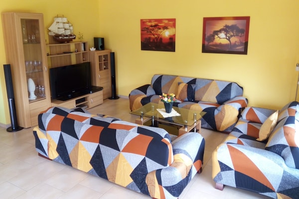 Foto van Appartementenhuis aan de Kiessee, Westerholt - Vakantiehuis in Westerholt - LivingRoom
