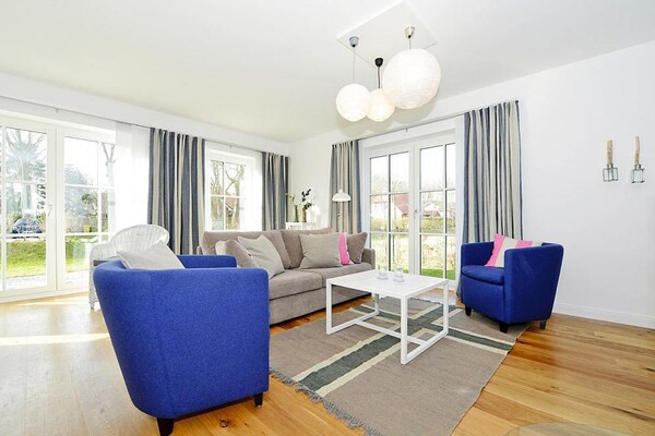 Foto van Vakantieappartement in Wyk auf Föhr - Vakantiehuis in Wyk auf Föhr - LivingRoom