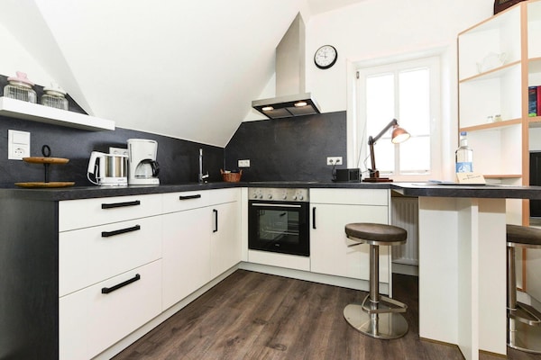 Foto van Appartement, Wyk am Föhr - Vakantiehuis in Wyk auf Föhr - Kitchen