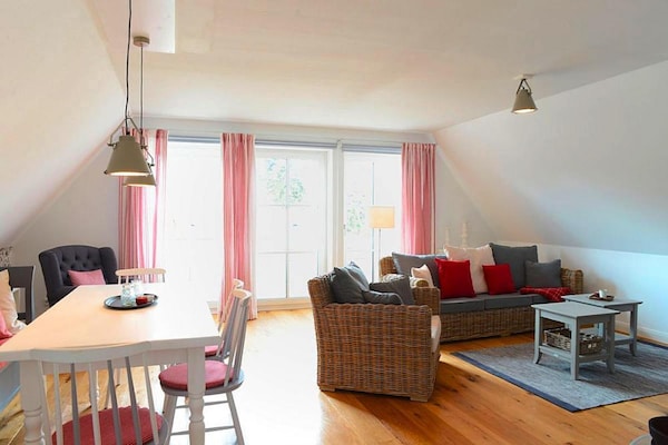 Foto van Vakantieappartement in Wyk auf Föhr - Vakantiehuis in Wyk auf Föhr - LivingRoom