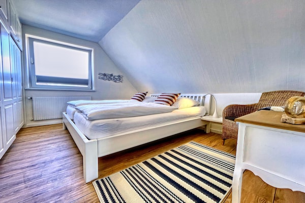 Foto van Vakantieappartement in Wyk-Boldixum op Föhr - Vakantiehuis in Wyk-Boldixum - BedRoom