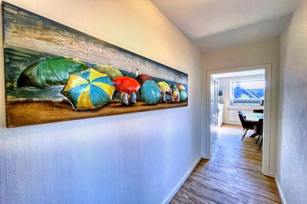 Foto van Vakantieappartement in Wyk-Boldixum op Föhr - Vakantiehuis in Wyk-Boldixum - Landing