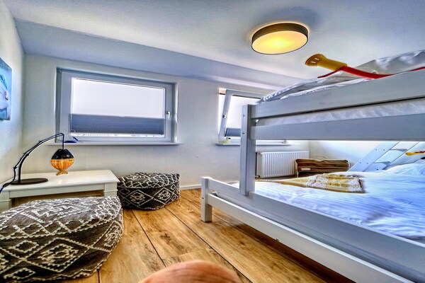 Foto van Vakantieappartement in Wyk-Boldixum op Föhr - Vakantiehuis in Wyk-Boldixum - BedRoom