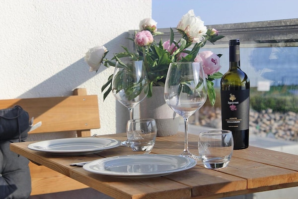 Foto van Vakantieappartement in Olpenitz nabij de Oostzee - Vakantiehuis in Ostseeresort Olpenitz - TerraceBalcony