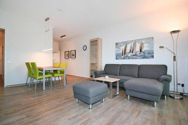 Foto van Vakantieappartement in Olpenitz nabij de Oostzee - Vakantiehuis in Ostseeresort Olpenitz - LivingRoom