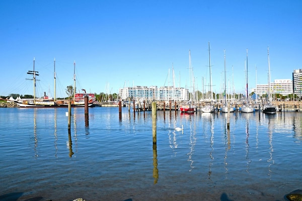 Foto van Blokhut in het Oostzeeresort Dampland - Vakantiehuis in Damp - WaterView