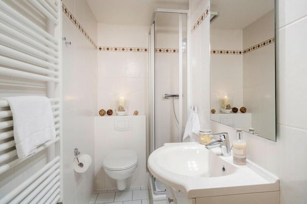 Foto van Appartementen in het recreatiepark Weissenhäuser Strand - BathRoom