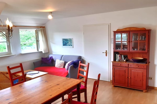Foto van Ferienwohnung im Blauen Haus in Putbus - Vakantiehuis in Putbus - LivingRoom
