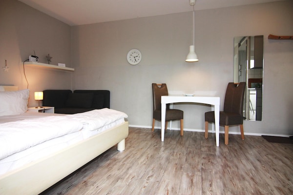 Foto van Vakantieappartement Kleiner Seestern in Wiek - Vakantiehuis in Wiek - BedRoom