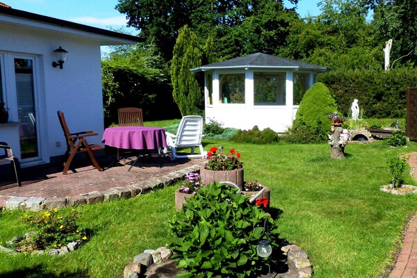 Foto van Vakantiehuizen aan de vijver, Zinnowitz - Vakantiehuis in Zinnowitz - TerraceBalcony