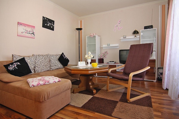 Foto van Vakantiehuizen aan de vijver, Zinnowitz - Vakantiehuis in Zinnowitz - LivingRoom