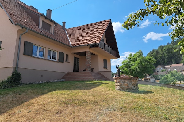 Foto van Vakantiehuis bij Kasteel Lichtenberg - Vakantiehuis in Reipertswiller - ExteriorSummer