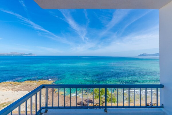 Foto van Appartement in Can Picafort bij het Strand - Vakantiehuis in Can Picafort, Illes Balears - TerraceBalcony