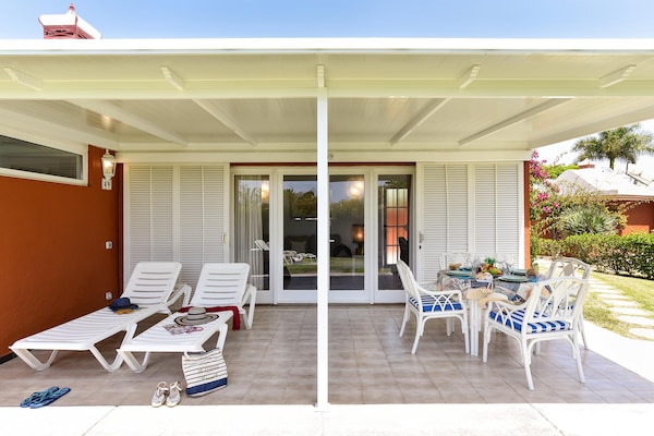 Foto van Bungalow in Maspalomas bij Strand & Zwembad - Vakantiehuis in Maspalomas - TerraceBalcony