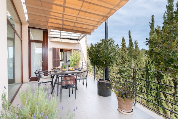 Foto van Villa in Mancor met Uitzicht op Bergen - Vakantiehuis in , Illes Balears - 