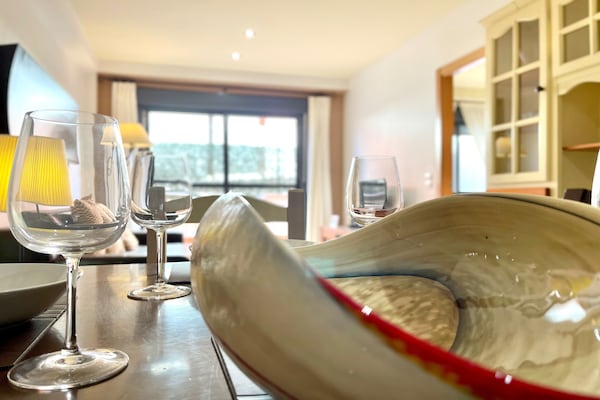 Foto van Appartement bij strand met zwembaden en jacuzzi - Vakantiehuis in Vera Playa - LivingRoom