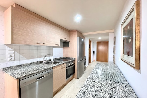 Foto van Appartement bij strand met zwembaden en jacuzzi - Vakantiehuis in Vera Playa - Kitchen