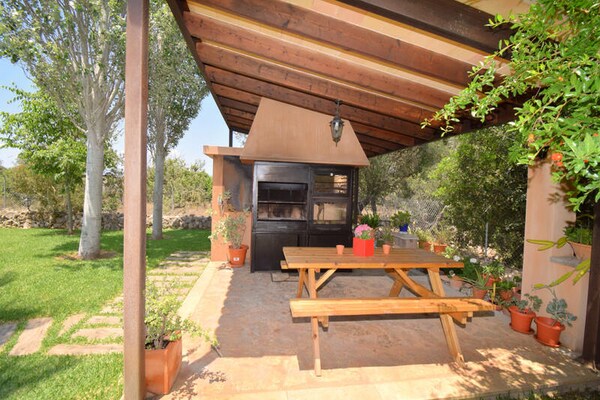 Foto van Villa in Muro met zwembad en tuin - Vakantiehuis in Muro, Islas Baleares - Untagged