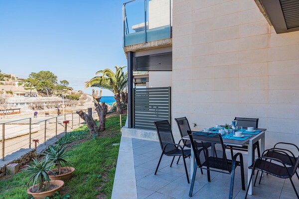 Foto van Appartement op 20 m van het strand van Cala Molins - TerraceBalcony