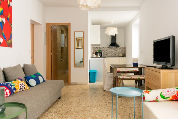 Foto van Vakantiehuis in Cadiz bij zee - Vakantiehuis in Cadiz - LivingRoom