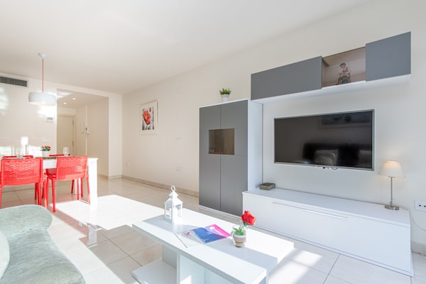 Foto van Appartement in Roses bij de la Punta Strand - Vakantiehuis in Rosas / Roses - LivingRoom