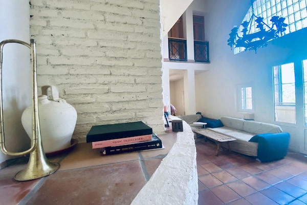 Foto van Villa in Torres met zwembad bij Sierra Mágina - Vakantiehuis in Torres - LivingRoom